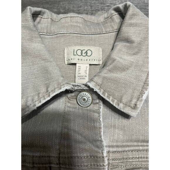 LOGO by Lori Goldstein Women's Denim Gray Distressed Vest & Boyfriend Jeans - Picture 13 of 16